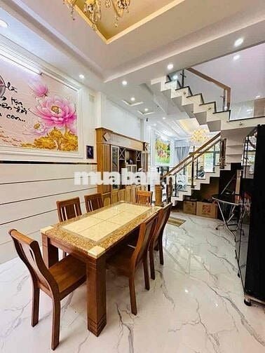 Liên Khu 5-6 Nhà Đep -60M2 -4 Tầng - Hẻm 6M- Chỉ 5Tỷ Hơn Xíu   Kết Cấu