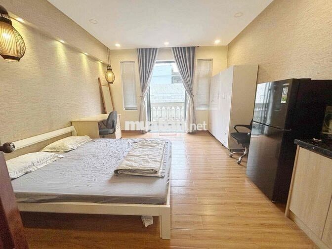 CHO THUÊ CĂN HỘ 1 PHÒNG NGỦ CÓ BAN CÔNG THOÁNG NỘI THẤT NHƯ HÌNH