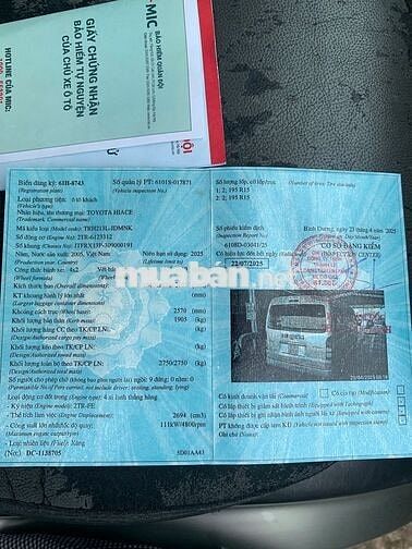 Toyota Hiace 2005 - xe xài kỹ còn rất đẹp