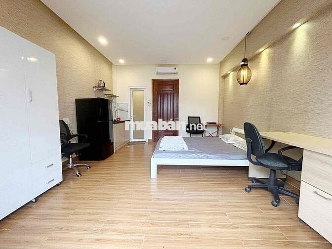 CHO THUÊ CĂN HỘ 1 PHÒNG NGỦ CÓ BAN CÔNG THOÁNG NỘI THẤT NHƯ HÌNH
