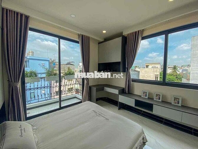 CHO THUÊ VILLA MINI 2 MẶT TIỀN HẺM NỘI THẤT 5 SAO