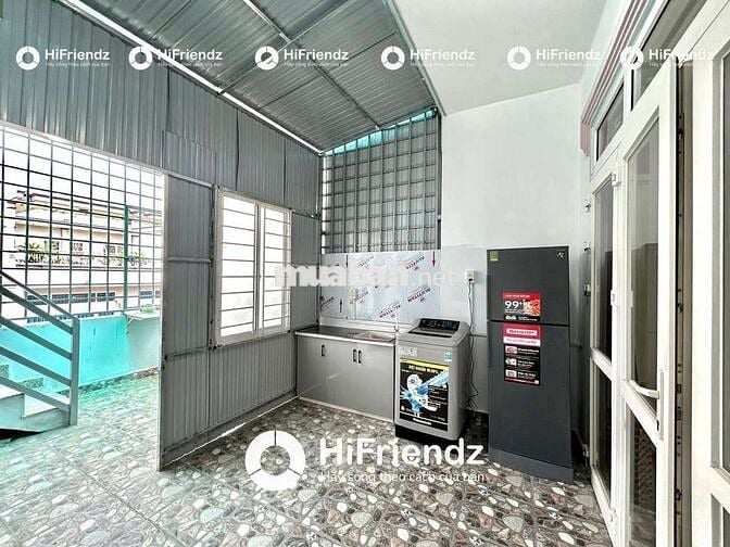 CHDV, phòng trọ gần Q5, full nội thất, có sân thượng rộng, DT 40m2
