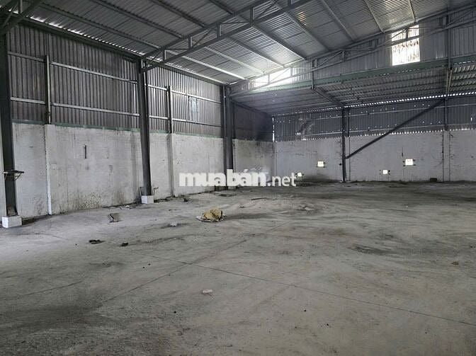 Cho Thuê Xưởng 1500m² Mặt Tiền Kênh A, Giá chỉ 85 Triệu/Tháng
