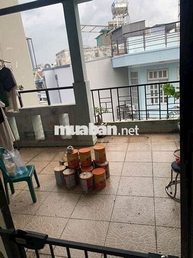 Nhà HOT(4.55x12m)nở hậu mới cứng HXH 5m đối diện Emart Phan Văn Trị.