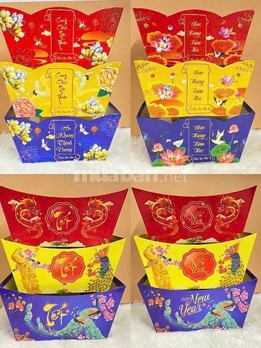 Thiết kế, in, gia công túi giấy, hộp giấy, hộp carton