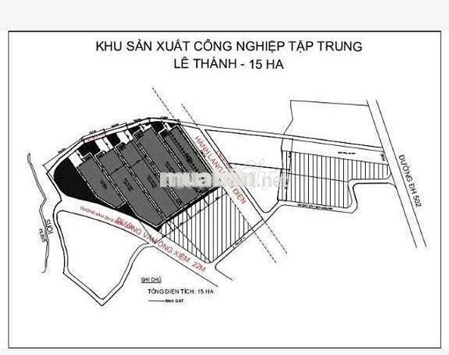 Đất quy hoạch SKC sản xuất kinh doanh 1,3ha giá 10,7 tỷ xã Tam Lập