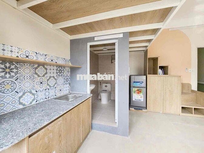 CĂN HỘ DỊCH VỤ DUPLEX BANCOL - Full NT - GẦN VAA - Etown- K300