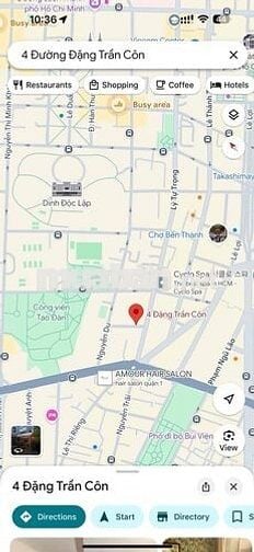 BÁN NHÀ HẺM SỐ 4 ĐƯỜNG ĐẶNG TRẦN CÔN, P BẾN THÀNH Q1. 26M2 GIÁ 6.86 TỶ