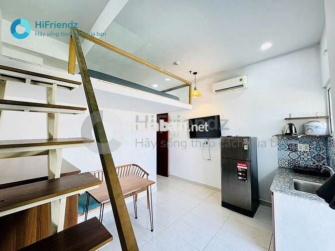 TRỐNG SẴN DUPLEX BAN CÔNG FULL NT, MÁY GIẶT RIÊNG, THANG MÁY GẦN VLU