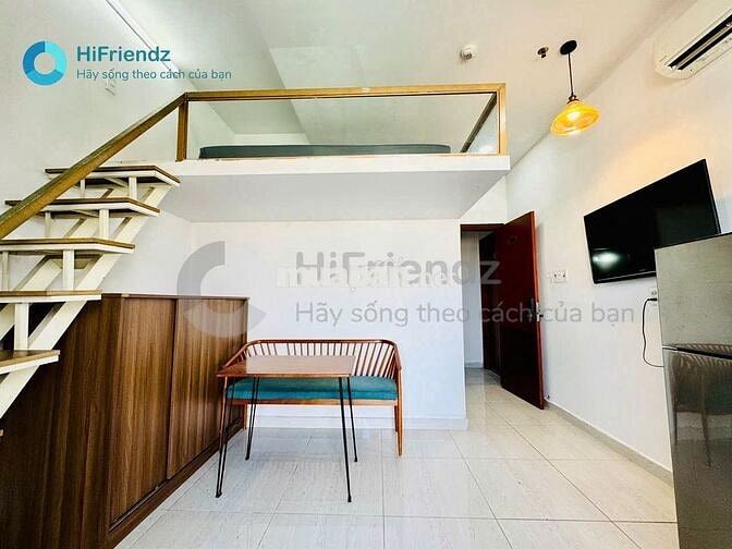TRỐNG SẴN DUPLEX BAN CÔNG FULL NT, MÁY GIẶT RIÊNG, THANG MÁY GẦN VLU