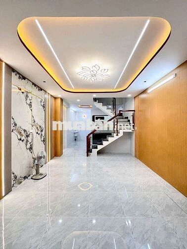 BÁN NHÀ MỚI XÂY LÔTƯ HXH 6M SÁT MẶT TIỀN 4X14 GIÁ 4,7 TỶ TL