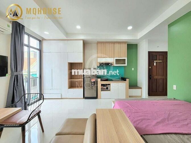 CHO THUÊ SIÊU PHẨM STUDIO CỰC MỚI BAN CÔNG CỰC LỚN NGAY SÂN BAY