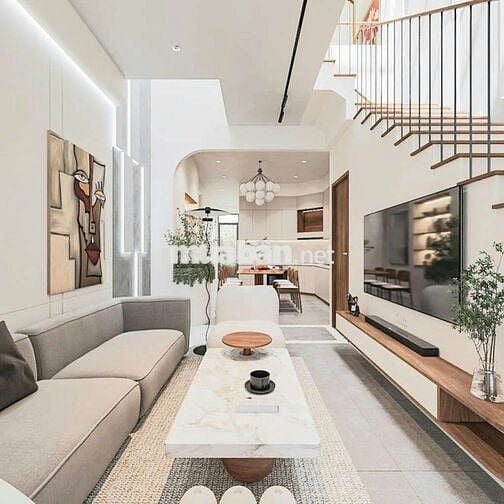 5,3 TỶ, NHÀ SIÊU PHẨM HXH 8M SÁT TÔ KÝ,NGANG 4M,THỚI TAM THÔN,HÓC MÔN