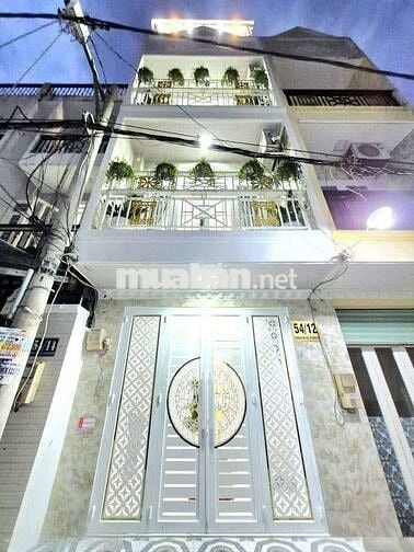 2,250 tỷ TL nhà 2 lầu sân thượng hẻm 54/ Dương Cát Lợi
