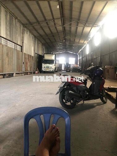 Kho xưởng 800m2 - đường cont - thông ra ql 1a - kênh tham lương