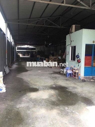 Kho xưởng 800m2 - đường cont - thông ra ql 1a - kênh tham lương