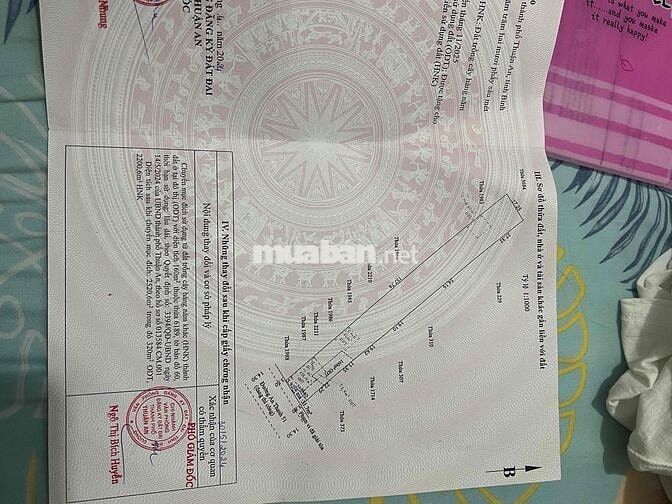 Đất mặt tiền gần chợ, trường học, KCN, giao thông thuận lợi