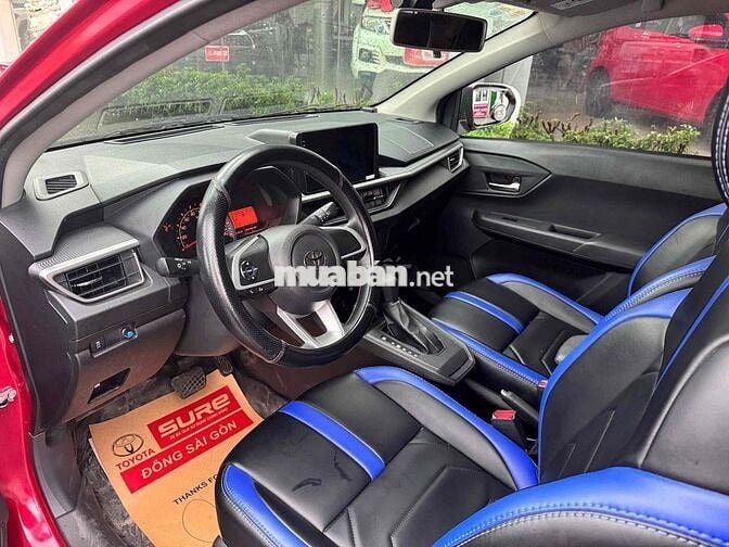 Toyota Wigo 2024 G 1.2 AT - Số Tự Động màu đỏ