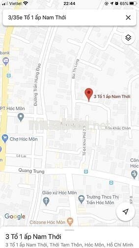 Cho thuê phòng trọ gần chợ Hóc môn, cách chợ 300m