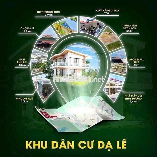 Mở bán khu phân lô 50 lô tại đường Dạ Lê, Đã có sổ