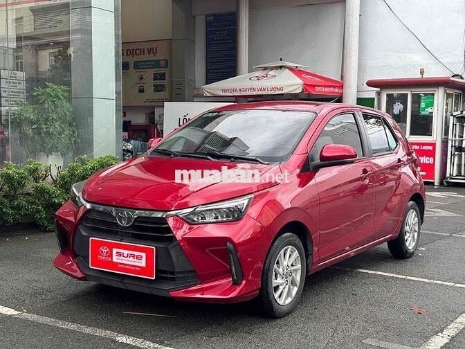 Toyota Wigo 2024 G 1.2 AT - Số Tự Động màu đỏ