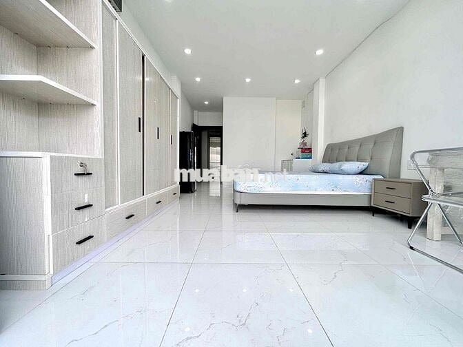 CĂN HỘ MỚI THANG MÁY BAN CÔNG 48M2 MÁY GIẶT RIÊNG FULL NỘI THẤT MỚI