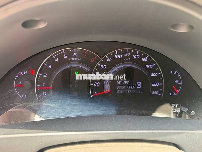 Toyota Camry 2009 2.4G Đen - 111712 km, Xe Đẹp Zin