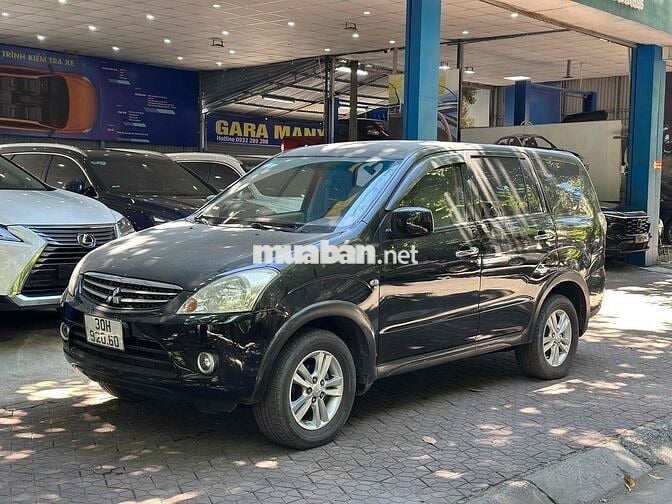 mitsubishi Zinger 2009 2.4MT Đen 7 Chỗ Siêu Mới