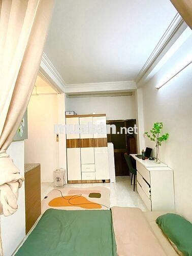 STUDIO 30M2 LẦU 1-  FULL NỘI THẤT -CÓ BANCOL- CHO NUÔI PET- 6 TR/TH