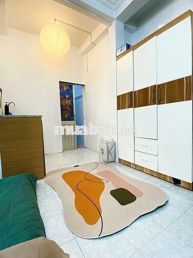 STUDIO 30M2 LẦU 1-  FULL NỘI THẤT -CÓ BANCOL- CHO NUÔI PET- 6 TR/TH
