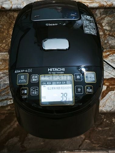 NỒI CƠM HITACHI CAO TẦN IH,ÁP SUẤT BI,ĐIỆN 100V.JAPAN