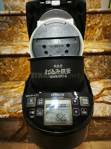 NỒI CƠM HITACHI CAO TẦN IH,ÁP SUẤT BI,ĐIỆN 100V.JAPAN