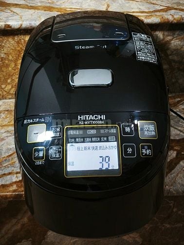NỒI CƠM HITACHI CAO TẦN IH,ÁP SUẤT BI,ĐIỆN 100V.JAPAN