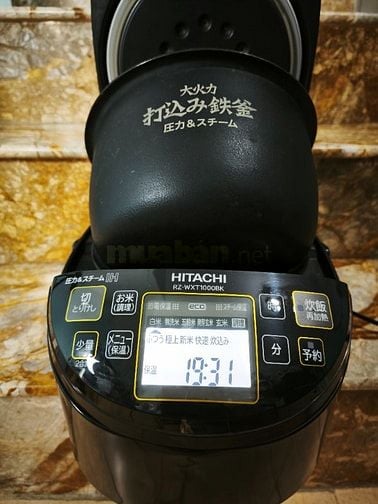 NỒI CƠM HITACHI CAO TẦN IH,ÁP SUẤT BI,ĐIỆN 100V.JAPAN