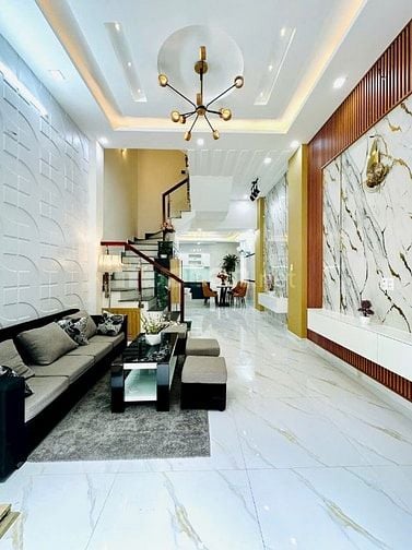 Nhà 4 x 11,5 đúc 1 trệt 2 lầu hẻm 4m đường Phạm Văn chiêu p8 gò vấp 