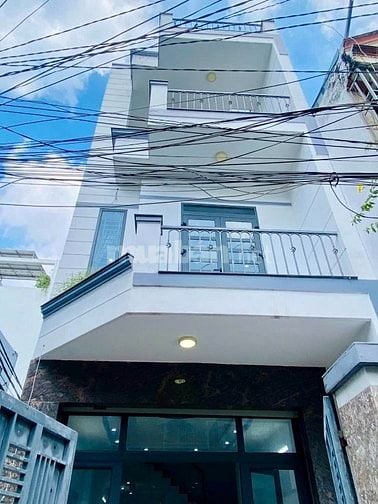bán nhà DT 5m x 16m = Cn 80m2 giá rẻ chỉ 6 tỷ 9 tL, hẻm ô tô xe hơi