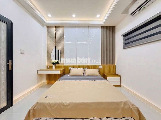 NHÀ 2MẶT HẺM,66M²(4.2x16)1TRỆT 1 LẦU 3PN,ĐS8,P11 GÒ VẤP,GẦN LÊ VĂN THỌ