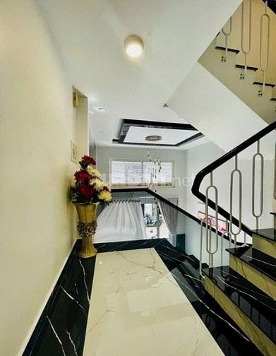 Hẻm Xe Hơi 5m - 7Tỷ2 Đường Hồ Thị Kỷ P1 Quận 10 - 52m3 Gần Chợ Hoa HTK