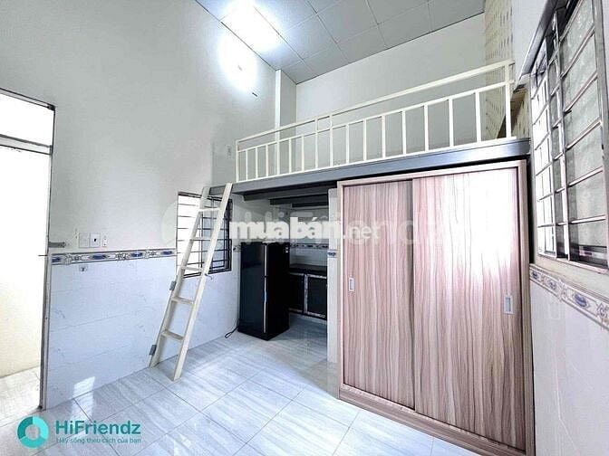 🔥PHÒNG GÁC CAO FULL NỘI THẤT_GẦN LÊ VĂN SỸ_ ĐH TÀI NGUYÊN MÔI TRƯỜNG