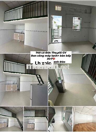 Phòng cửa sổ ban công 20-40m2 3tr-4tr5