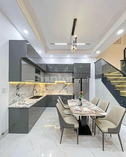 Bán lỗ vốn - nhà đẹp - 2,690tỷ - Trần Quốc Tuấn, p1, Gò Vấp - 52m2
