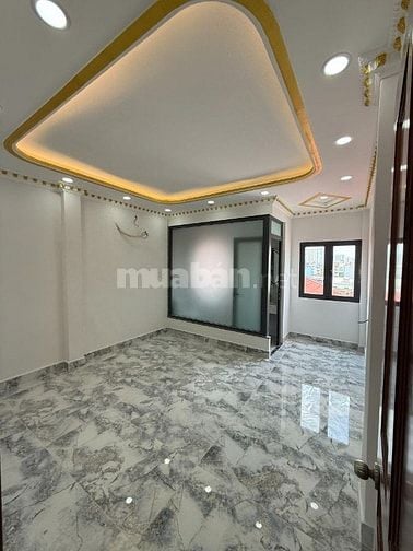 NHÀ CÓ THANG MÁY ĐƯỜNG SỐ 24A Q6. 4 TẦNG ĐẸP. GIÁ 13,5 TỶ