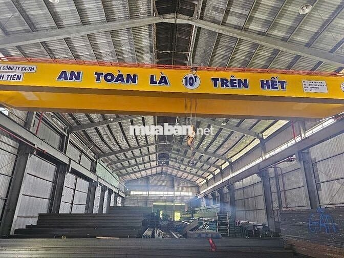 Cho thuê kho xưởng 6.000m2,cẩu trục MT QL1A, Bình Chánh , KV: 26.000m2