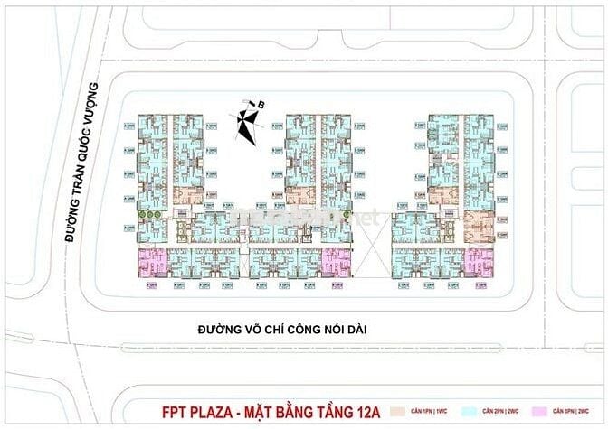 Căn 2pn FPT1 Full nội thất cao cấp, giá 2ty65