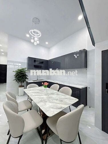 4ty950 thương lương ) Bán căn nhà mới 1 trệt 1 lầu khu dân cư Bửu Long
