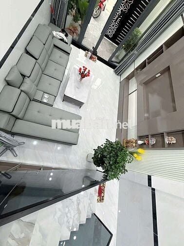 4ty950 thương lương ) Bán căn nhà mới 1 trệt 1 lầu khu dân cư Bửu Long