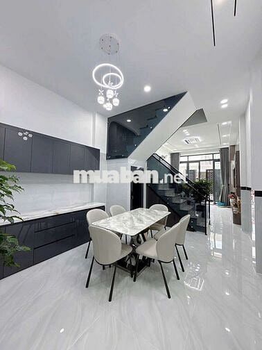 4ty950 thương lương ) Bán căn nhà mới 1 trệt 1 lầu khu dân cư Bửu Long