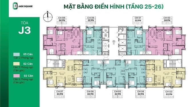 CƠ HỘI VÀNG SỞ HỮU CĂN HỘ SIÊU PHẨM JADE SQUARE - TÂY HỒ TÂY