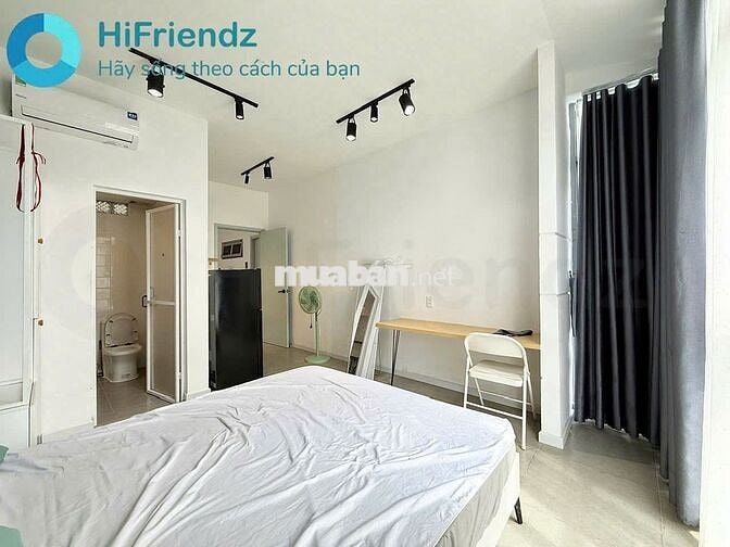 Chính chủ cho thuê Studio Bancol cửa sổ 35m2 Full nội thất mới