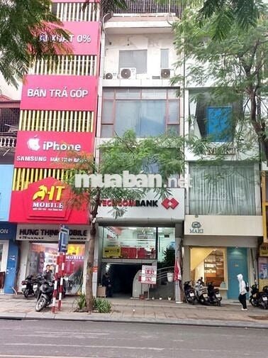 Nhà mặt phố cho thuê 208 Thái Hà 55m2x5 mặt tiền 5m vị trí đắc địa